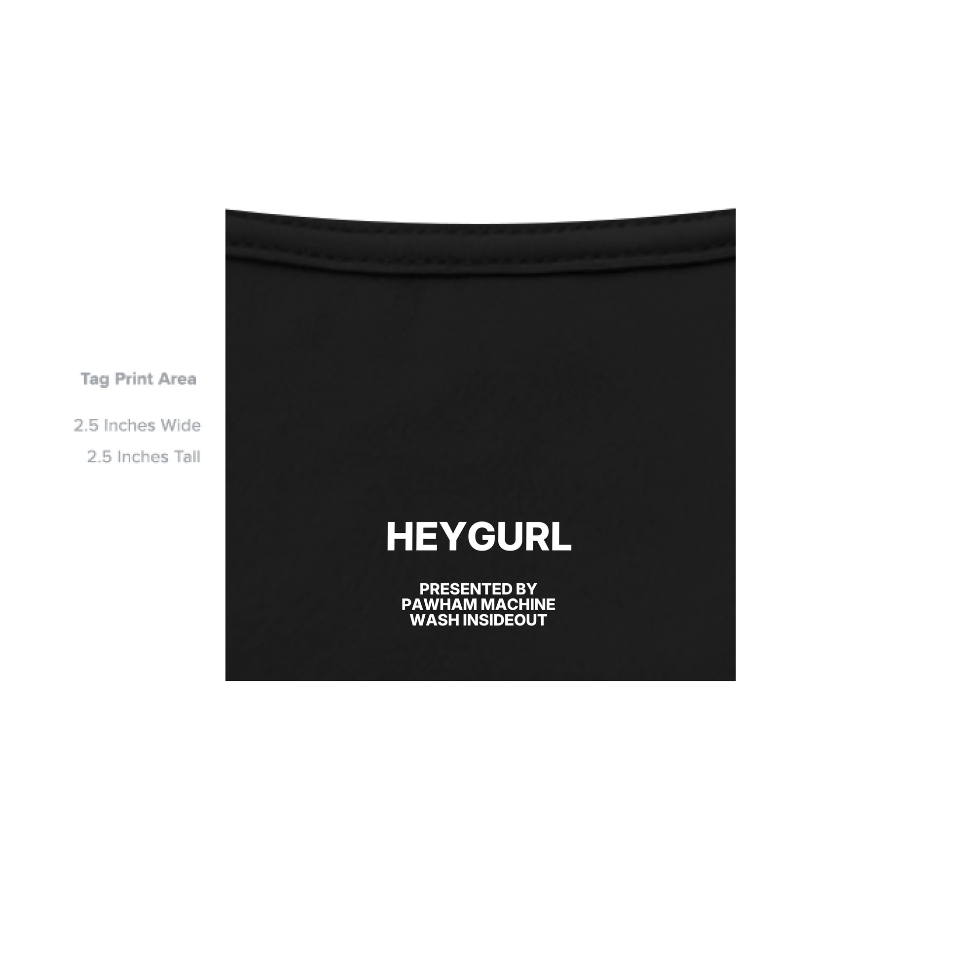 SLD BLK TRIBLEND - INSIDE_TAG_LINE